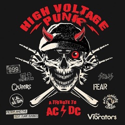Various Artists High Voltage Punk - A Tribute To AC/DC VINYL LP
