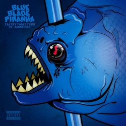 Zackey Force Funk & Xl Middleton Blue Blade Piranha VINYL LP