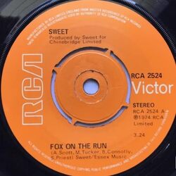 The Sweet Fox On The Run VINYL LP