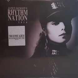 Janet Jackson Rhythm Nation 1814 (2LP) VINYL LP 2023 Reissue