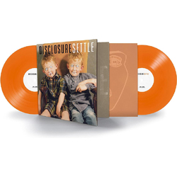 Disclosure Settle 10th Anniversary LIMITED ORANGE VINYL 2 LP