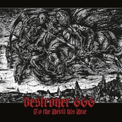 Destroyer 666 To The Devil His Due (Ltd.White Vinyl) VINYL LP