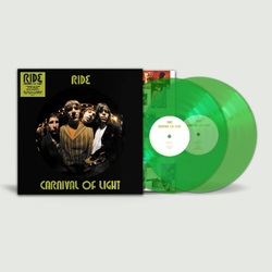 Ride Carnival of Light TRANSPARENT GREEN VINYL 2 LP