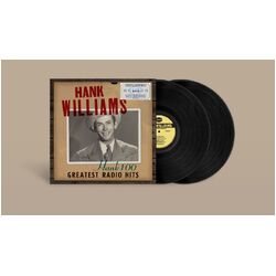Hank Williams Hank 100: Greatest Radio Hits VINYL LP
