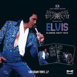 Elvis Presley Las Vegas Closing Night 1972 180GM BLACK VINYL LP