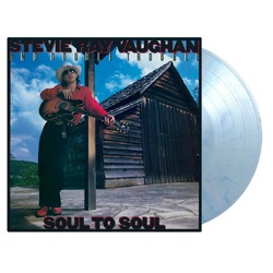 Stevie Ray Vaughan Soul To Soul MOV LTD #D 180GM BLU MARBLED VINYL LP