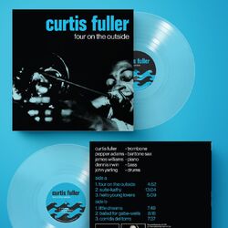 Curtis Fuller Four On The Outside CLEAR VINYL LP
