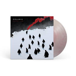 Polaris Fatalism RED/WHITE MARBLED VINYL LP