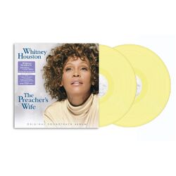 Whitney Houston The Preacher's Wife YELLOW VINYL 2 LP