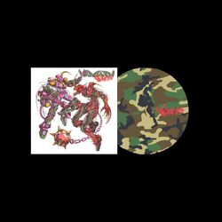 Wargasm Venom CAMO WOODLAND VINYL LP