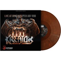 Kreator Live At Dynamo Open Air 1998 BROWN/ORANGE MARBLED VINYL LP