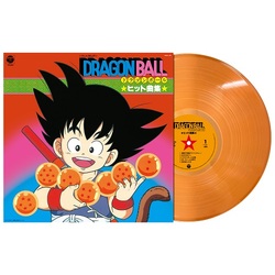 Various Artists Dragon Ball Hit Song Collection ORANGE VINYL LP