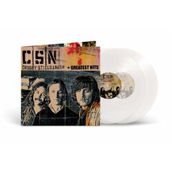 Crosby  Stills & Nash Greatest Hits MILKY CLEAR VINYL 2 LP
