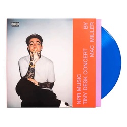 Mac Miller NPR Music Tiny Desk Concert TRANSLUCENT BLUE VINYL 12"