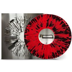 Carcass Surgical Steel 10 Year Anniversary RED BLACK SPLATTER VINYL 2LP
