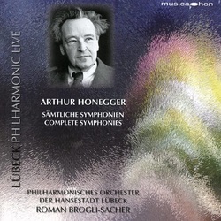 Philharmonisches Orchester der Handsestadt Lubeck Roman Brogli-Sacher Arthur Honegger: Complete Symphonies SACD