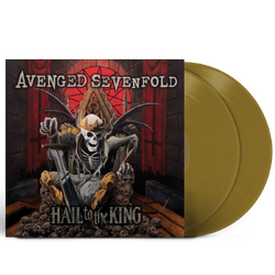 Avenged Sevenfold Hail to the King GOLD VINYL LP