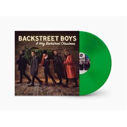 Backstreet Boys A Very Backstreet Christmas Deluxe Edition EMERALD GREEN VINYL LP