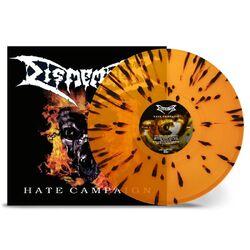 Dismember Hate Campaign ORANGE BLACK SPLATTER VINYL LP