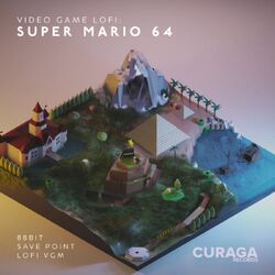 88bit and Save Point Video Game LoFi: Super Mario 64 VINYL LP