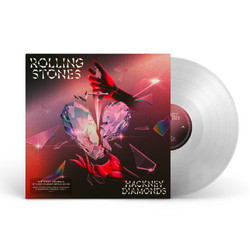 The Rolling Stones Hackney Diamonds INDIE CLEAR VINYL LP