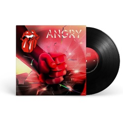 The Rolling Stones Angry BLACK VINYL 10"