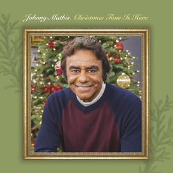 Johnny Mathis Christmas Time Is Here (Limited Christmas Tree Green Vinyl Edition) VINYL LP