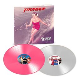 Thunder The Thrill Of It All PINK SILVER VINYL 2LP