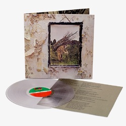 Led Zeppelin IV Atlantic 75 180GM CRYSTAL CLEAR VINYL LP
