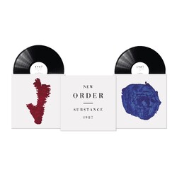 New Order Substance 87 2023 Remaster 180GM BLACK VINYL 2 LP