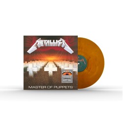 Metallica Master Of Puppets LIMITED 180GM BATTERY BRICK VINYL LP