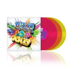 Various Artists NOW That's What I Call Pop Gold MULTI COLOURED VINYL 3 LP