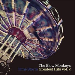 The Blow Monkeys Time Storm - Greatest Hits Vol 2 BLUE VINYL LP