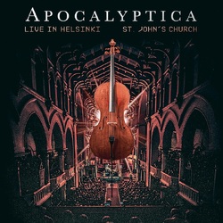 Apocalyptica Live in Helsinki St. John's Church ORANGE VINYL 2LP