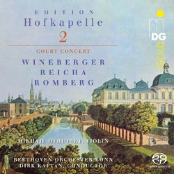 Mikhail Ovrutsky (violin) Beethoven Orchester Bonn Dirk Kaftan Edition Hofkapelle Vol. 2 SACD