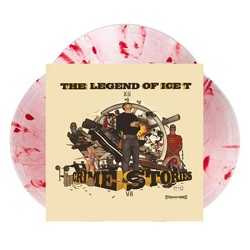 Ice T The Legend Of Ice T: Crime Stories LTD CLEAR WITH RED SPLATTER VINYL 3 LP