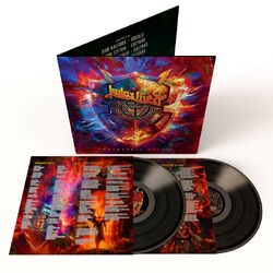Judas Priest Invincible Shield 180GM BLACK VINYL 2 LP