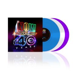 Various Artists NOW That’s What I Call 40 Years MULTI-COLOURED VINYL 3 LP