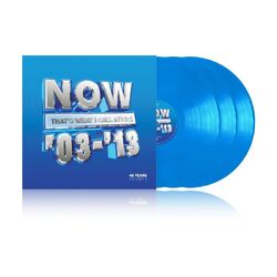 Various Artists NOW That's What I Call 40 Years: Volume 3 - 2003-2013 BLUE VINYL 3 LP
