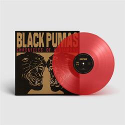 Black Pumas Chronicles of a Diamond Indies Exclusive TRANSPARENT RED VINYL LP
