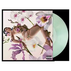 Kali Uchis Orquídeas LIMITED COKE BOTTLE CLEAR VINYL LP