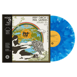 Jerry & Merl Saunders Garcia Heads & Tails Vol. 1 BLUE VINYL LP