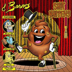 & Barnes Shit Happens BROWN VINYL LP