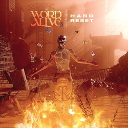 Word Alive Hard Reset BLOOD STREAM SPLATTER VINYL LP