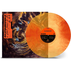 Alpha Wolf Quiet Place To Die TRANSPARENT ORANGE VINYL LP