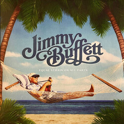 Jimmy Buffett Equal Strain On All Parts BLUE VINYL 2 LP