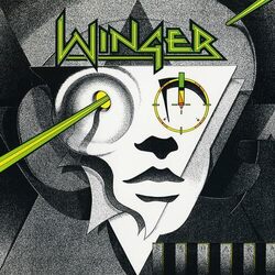 Winger Winger SILVER PLATINUM METALLIC VINYL LP