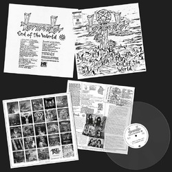 Tormentor End Of The World Demo '84 TRANS ULTRA CLEAR VINYL LP