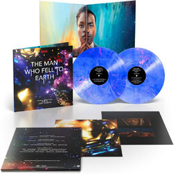 Jeff Russo Man Who Fell To Earth TRANSLUCENT BLUE & PINK VINYL 2LP