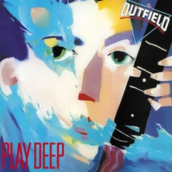 Outfield Play Deep PURPLE MARBLE VINYL LP